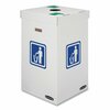 Bankers Box 42 gal Recycling Bin, Corrugated Cardboard 7320101